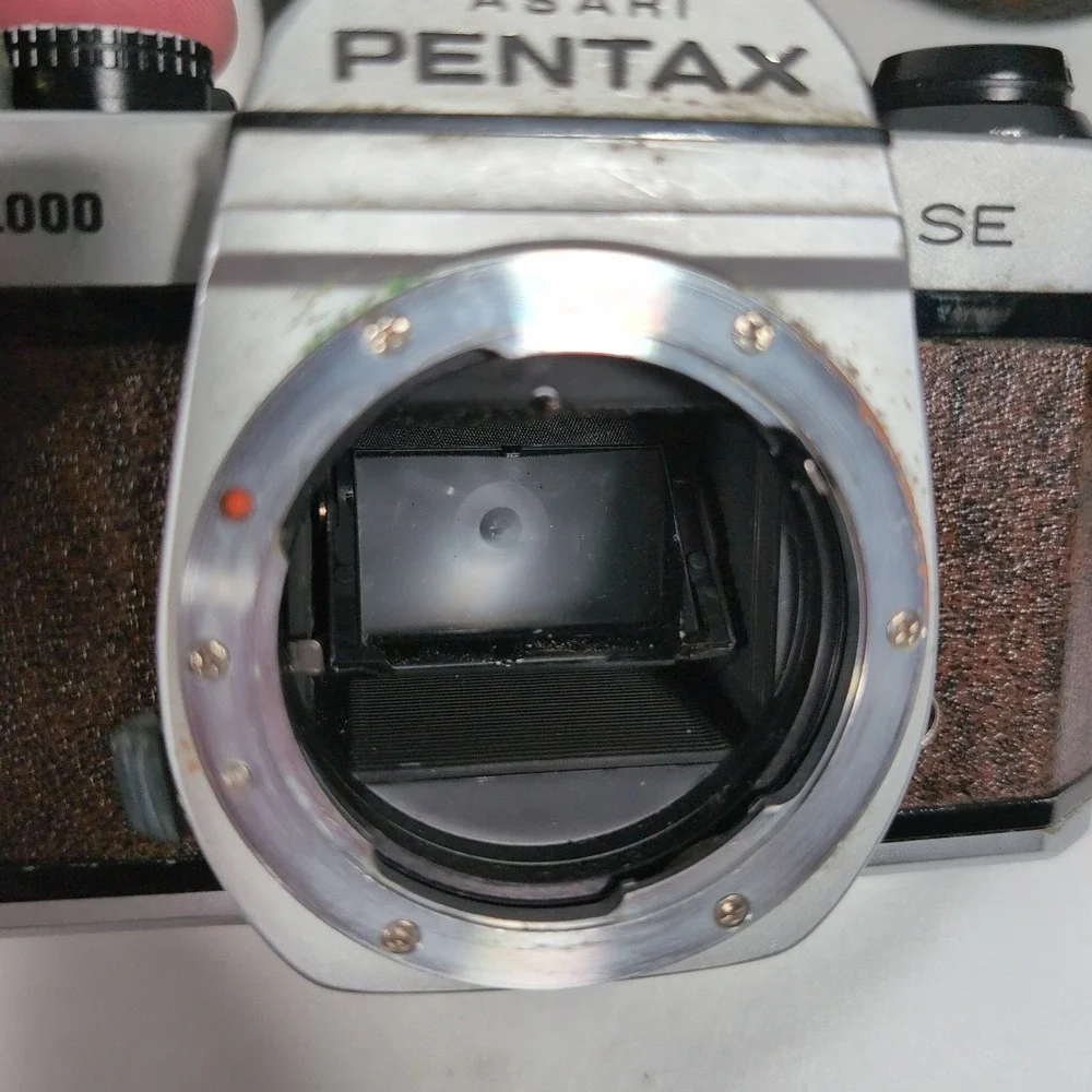 K1000 PENTAX Special SE Edition 35mm Manual Focus Camera w multiple lens
